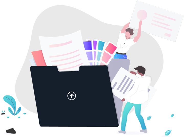 People and folder image